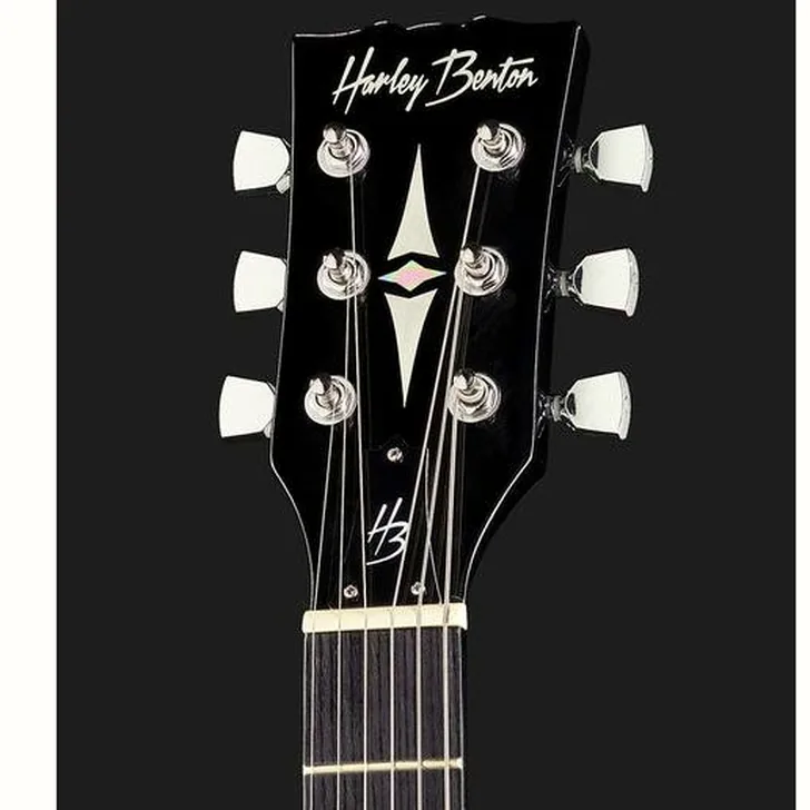 Elektrische gitaar review Harley Benton SC-200LH BK Student Series