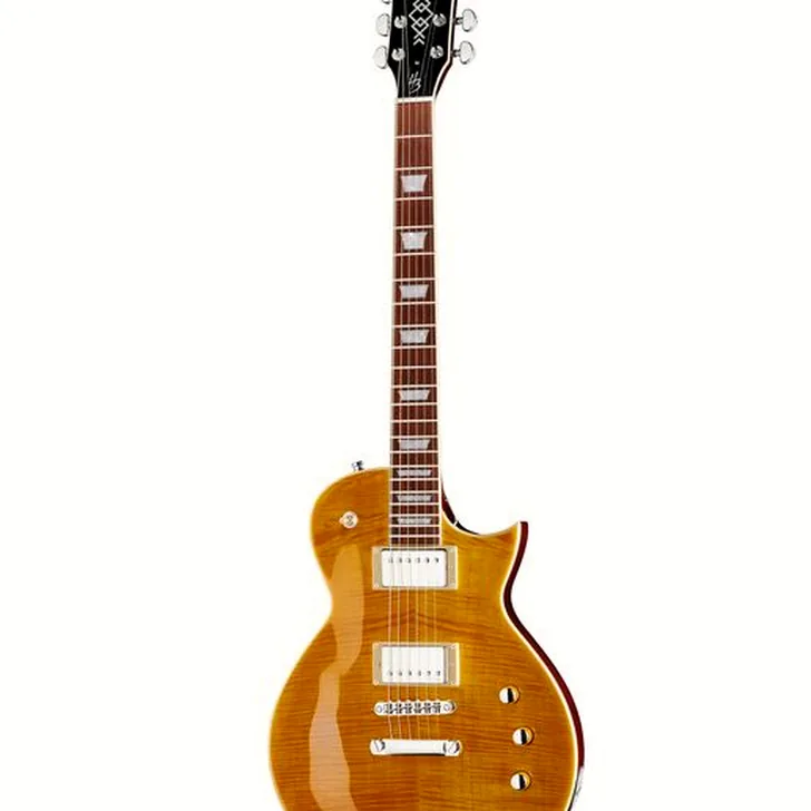 Elektrische gitaar review Harley Benton SC-Custom III Lemon Flame