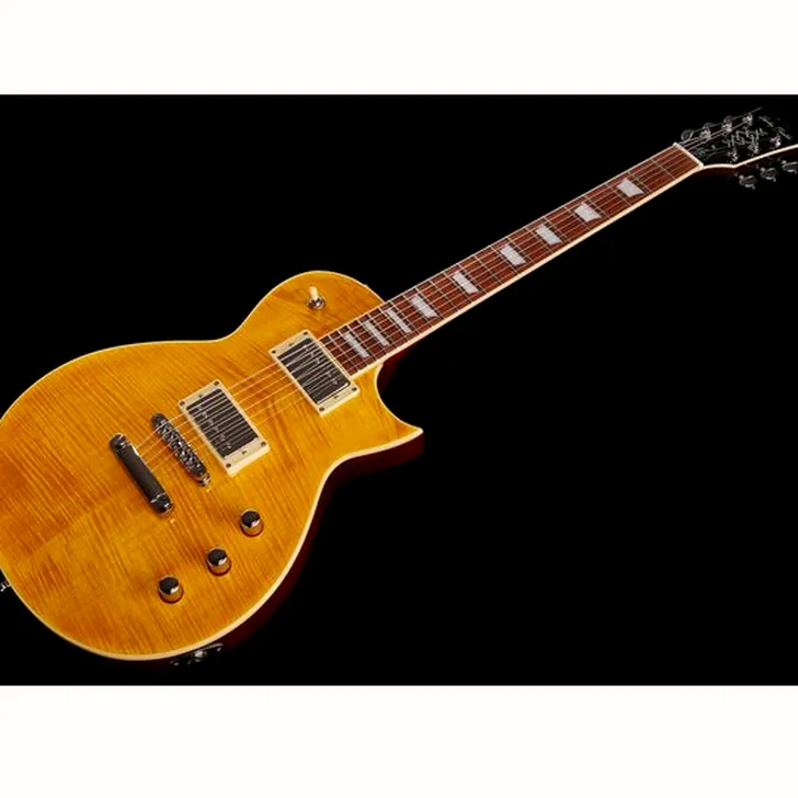 Elektrische gitaar review Harley Benton SC-Custom III Lemon Flame