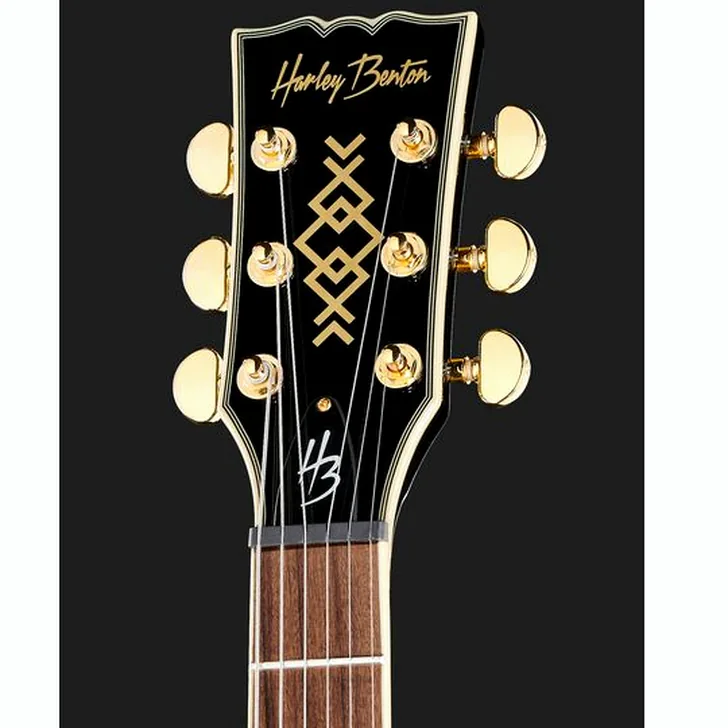 Elektrische gitaar review Harley Benton SC-Custom III P90 Black