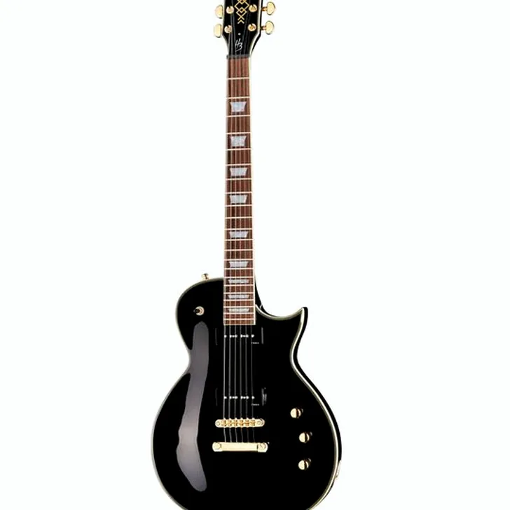 Elektrische gitaar review Harley Benton SC-Custom III P90 Black