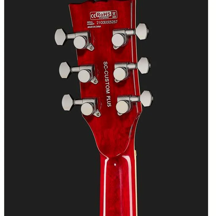Elektrische gitaar review Harley Benton SC-Custom Plus EMG BCF