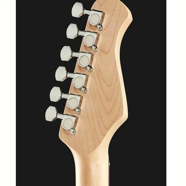 Elektrische gitaar review Harley Benton ST-20LH BK Standard Series