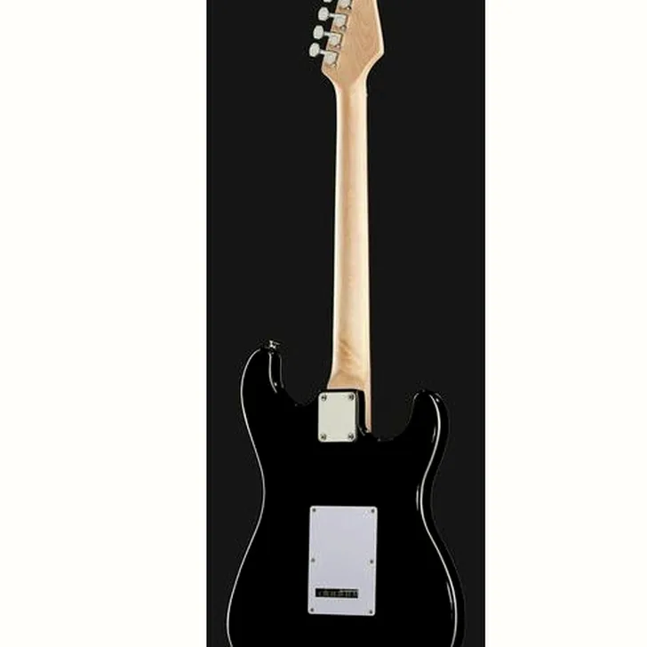 Elektrische gitaar review Harley Benton ST-20LH BK Standard Series