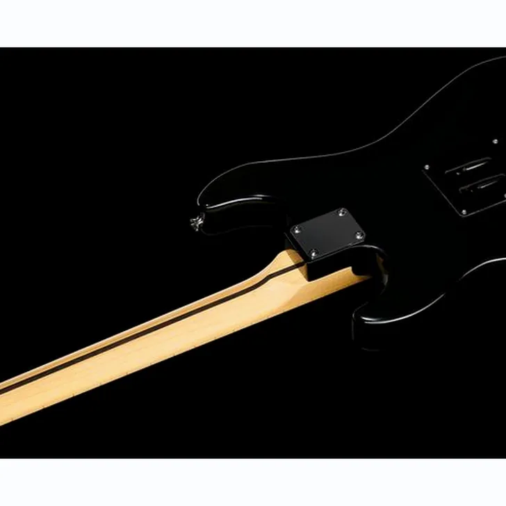 Elektrische gitaar review Harley Benton ST-57DG Black Tribute