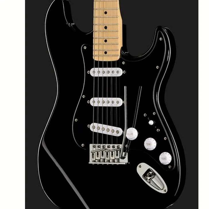 Elektrische gitaar review Harley Benton ST-57DG Black Tribute