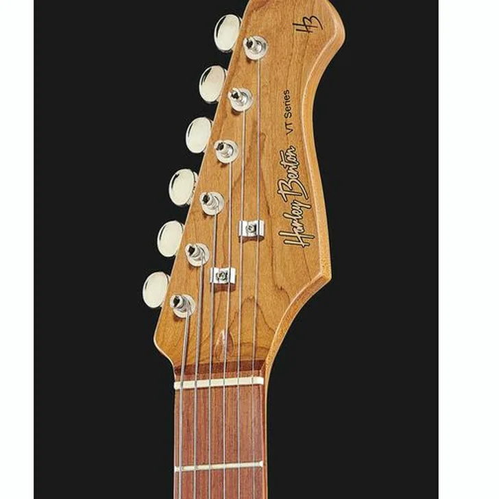 Elektrische gitaar review Harley Benton ST-62 BK Vintage Series