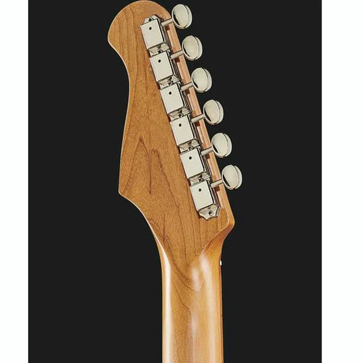 Elektrische gitaar review Harley Benton ST-62 BK Vintage Series