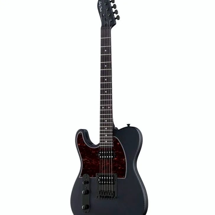 Elektrische gitaar review Harley Benton TE-20HH LH SBK