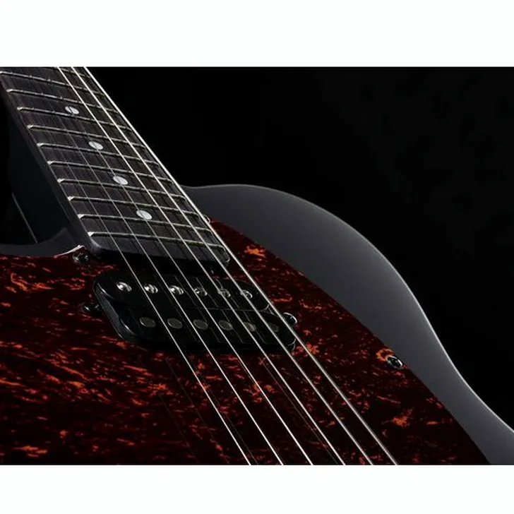 Elektrische gitaar review Harley Benton TE-20HH LH SBK