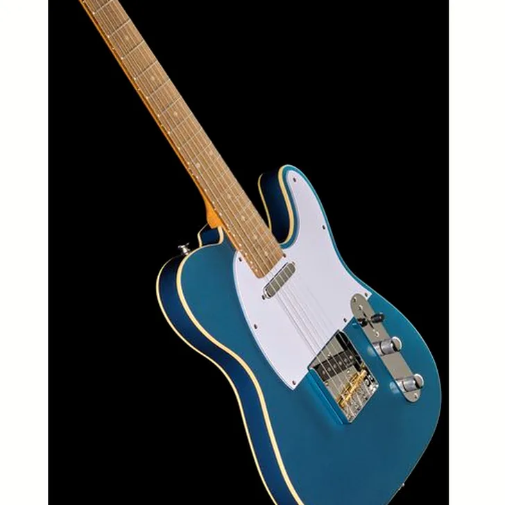 Elektrische gitaar review Harley Benton TE-62DB LPB