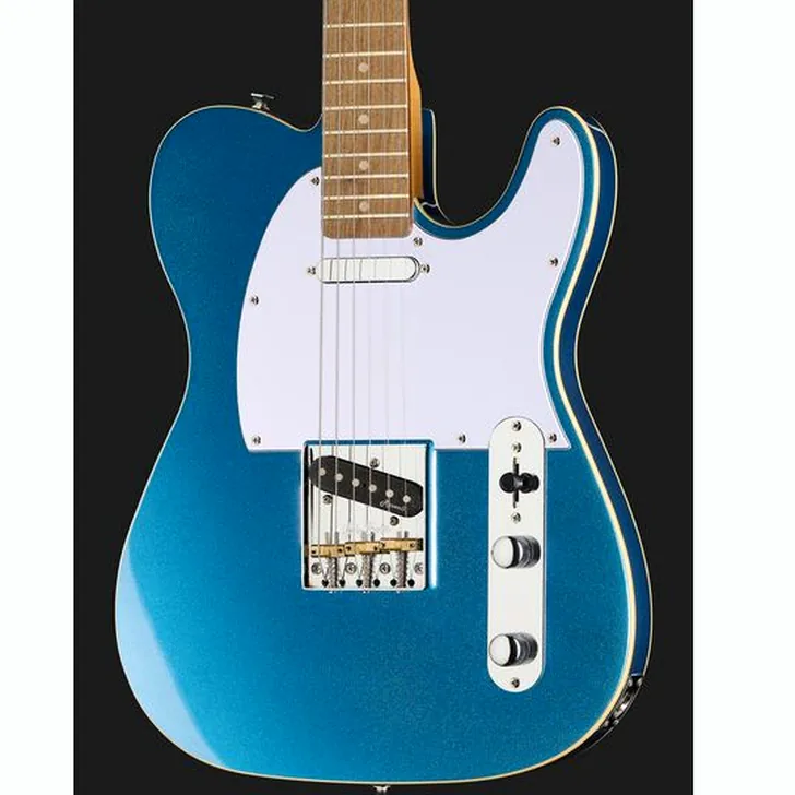Elektrische gitaar review Harley Benton TE-62DB LPB