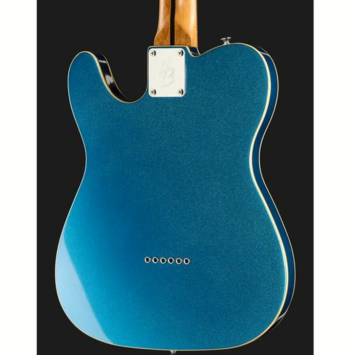 Elektrische gitaar review Harley Benton TE-62DB LPB