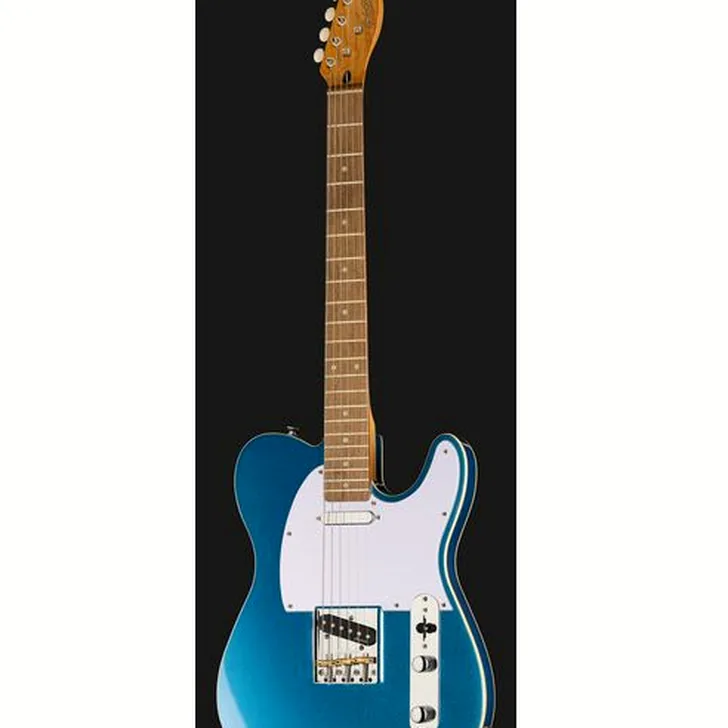 Elektrische gitaar review Harley Benton TE-62DB LPB