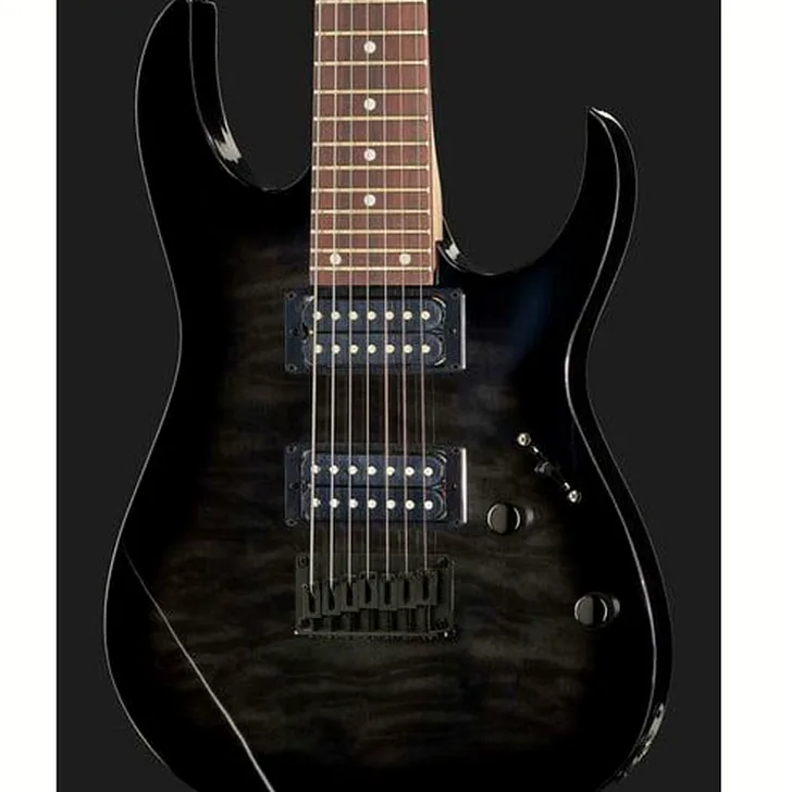 Elektrische gitaar review Ibanez GRG7221QA-TKS