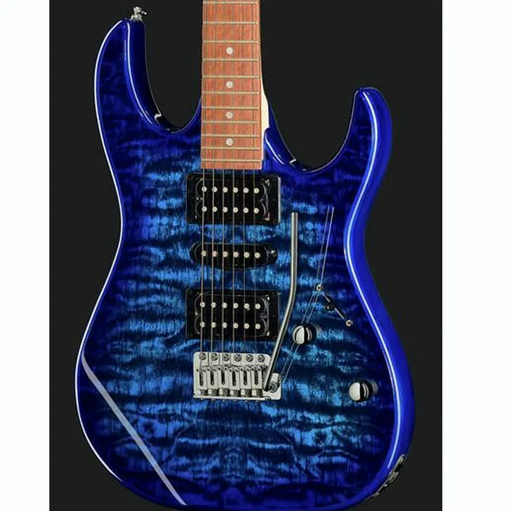 Elektrische gitaar review Ibanez GRX70QA-TBB GIO