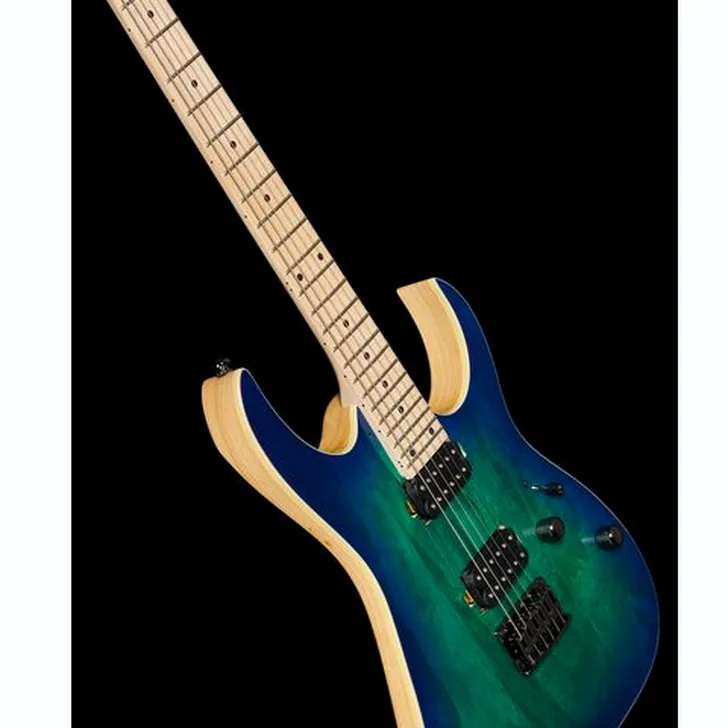 Elektrische gitaar review Ibanez RG421AHM-BMT