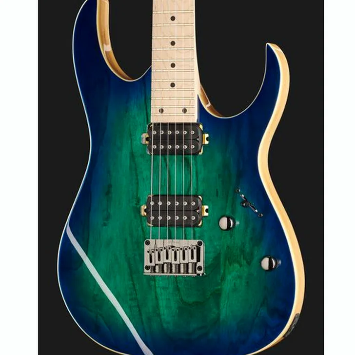 Elektrische gitaar review Ibanez RG421AHM-BMT