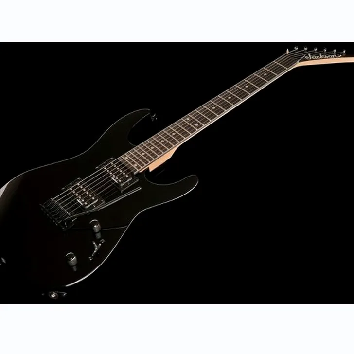 Elektrische gitaar review Jackson JS12 Dinky AH BLK