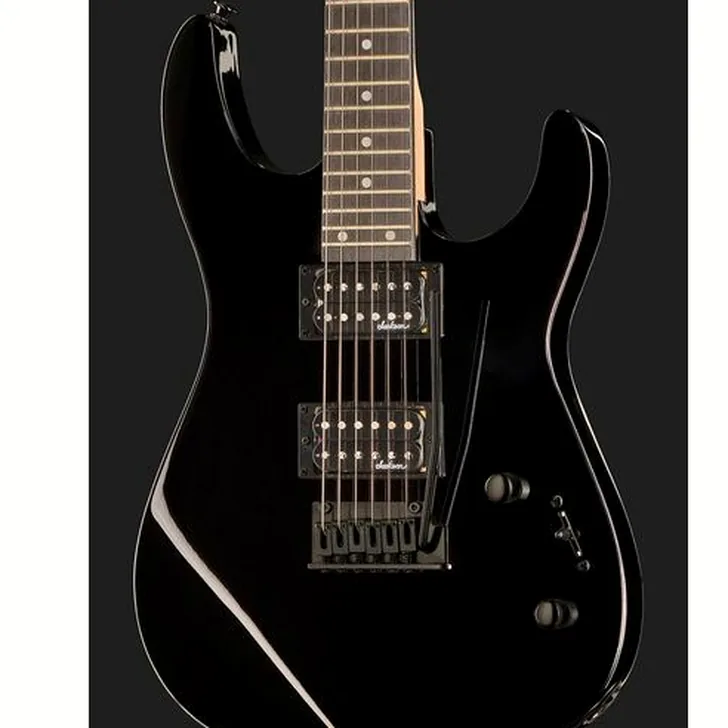 Elektrische gitaar review Jackson JS12 Dinky AH BLK