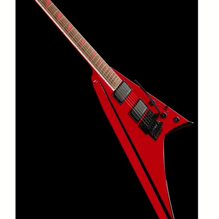 Elektrische gitaar review Jackson RRX24 Red wBlack Bevels