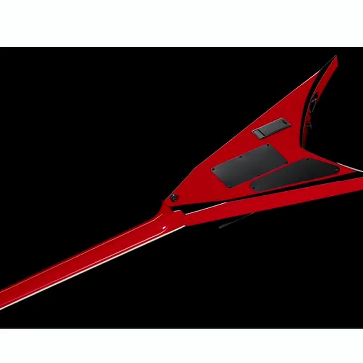 Elektrische gitaar review Jackson RRX24 Red wBlack Bevels
