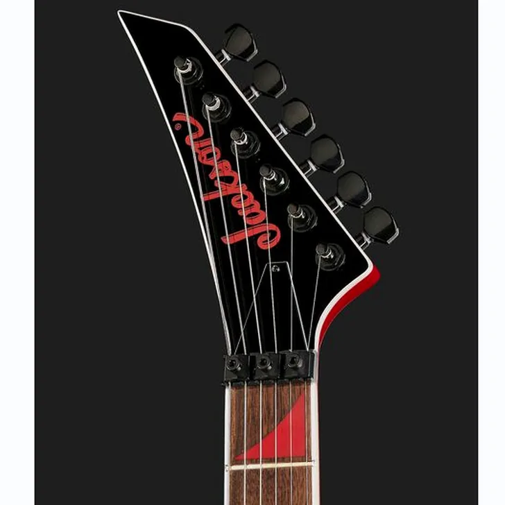 Elektrische gitaar review Jackson RRX24 Red wBlack Bevels