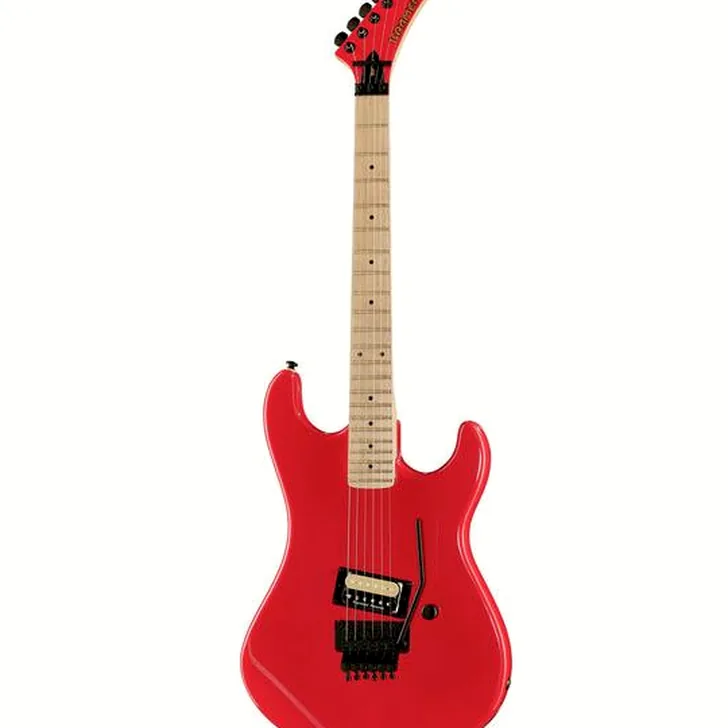 Elektrische gitaar review Kramer Guitars Baretta Vintage Ruby Red
