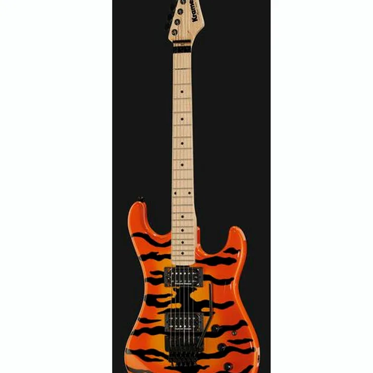 Elektrische gitaar review Kramer Guitars Pacer Vintage OB Tiger