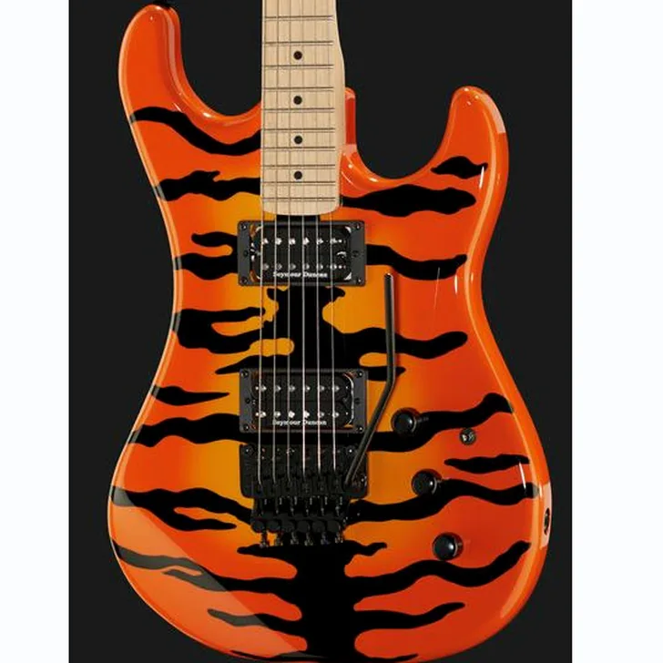 Elektrische gitaar review Kramer Guitars Pacer Vintage OB Tiger
