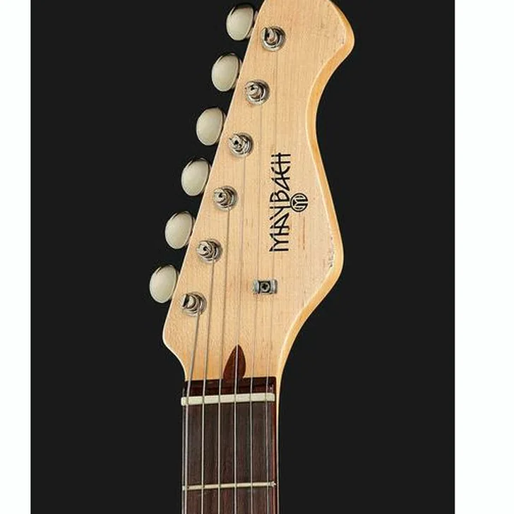Elektrische gitaar review Maybach Stradovari S61 Black W Guard A