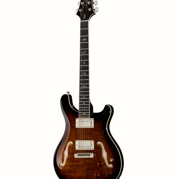 Elektrische gitaar review PRS SE Hollowbody II Piezo BG