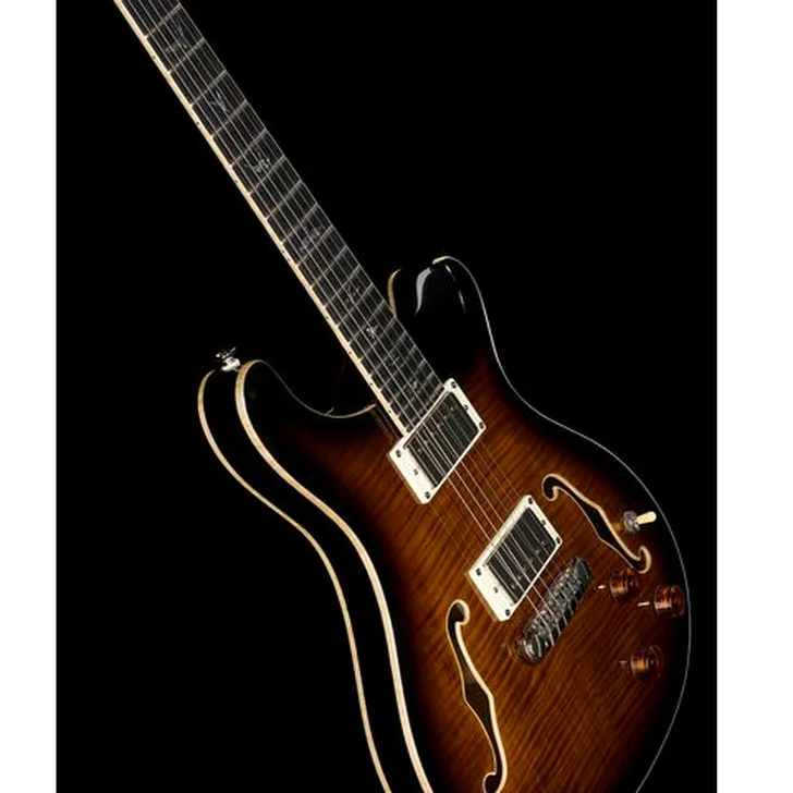 Elektrische gitaar review PRS SE Hollowbody II Piezo BG