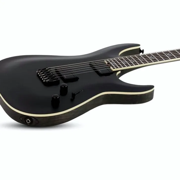 Elektrische gitaar review Schecter C-1 SLS Evil Twin Satin Black