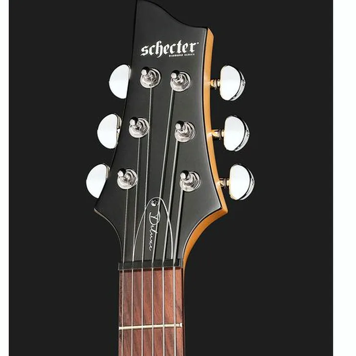 Elektrische gitaar review Schecter C-6 Deluxe LH SB
