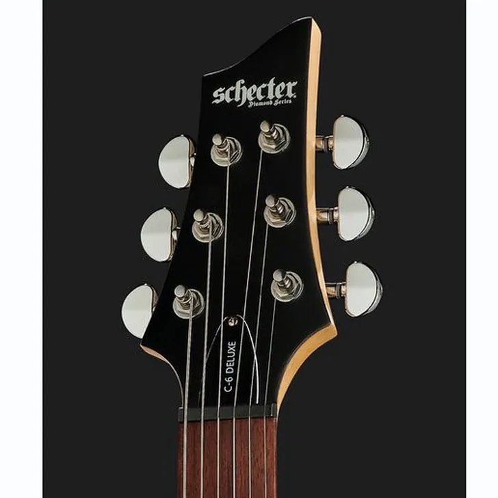 Elektrische gitaar review Schecter C-6 Deluxe SBK