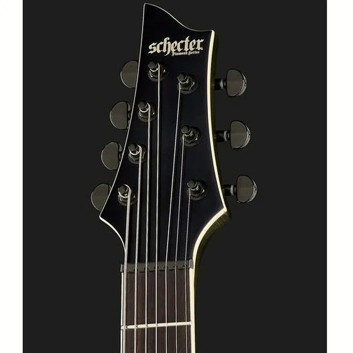 Elektrische gitaar review Schecter C-7 SLS Evil Twin SBK