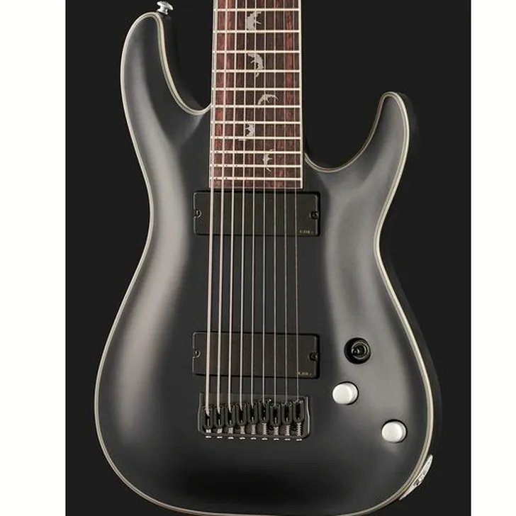 Elektrische gitaar review Schecter Damien Platinum 9 SBK