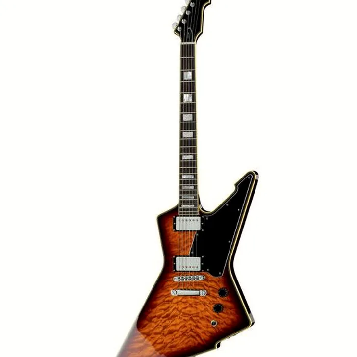 Elektrische gitaar review Schecter E-1 Custom Special Edition VSB