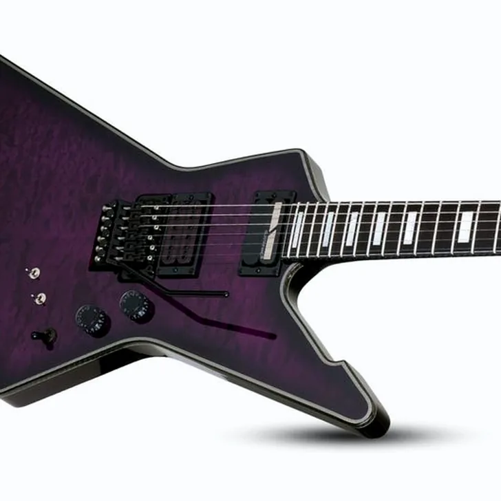 Elektrische gitaar review Schecter E-1 FR S Special Edition TPB