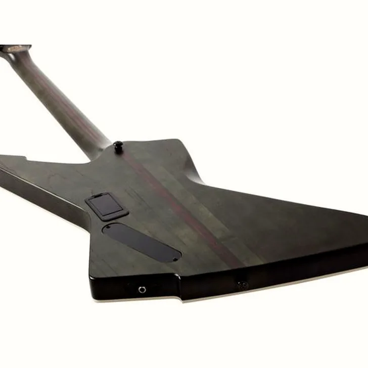 Elektrische gitaar review Schecter E-1 SLS Evil Twin SBK
