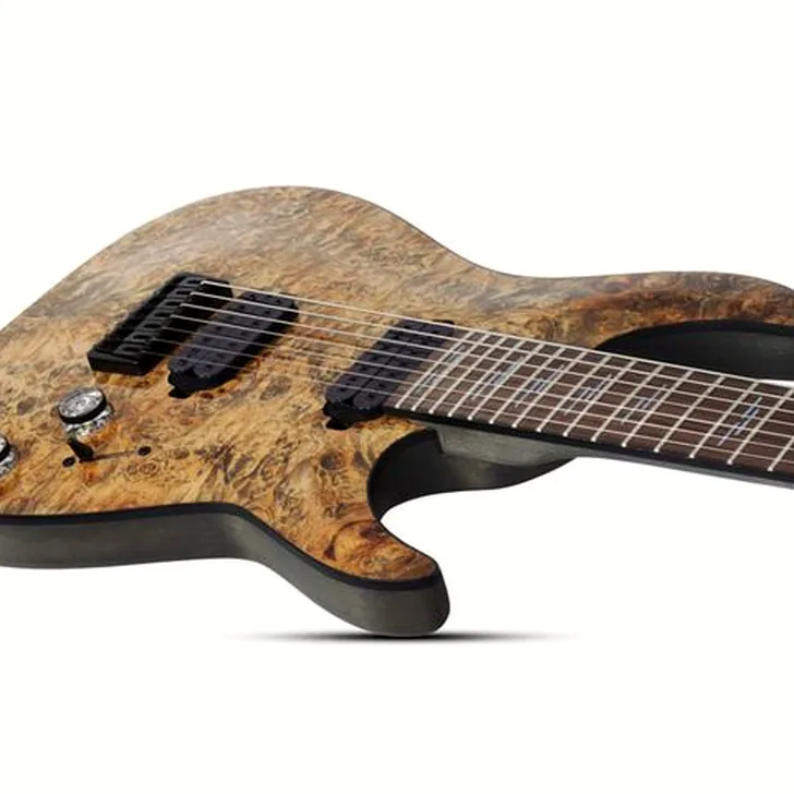 Elektrische gitaar review Schecter Omen Elite-7 Charcoal