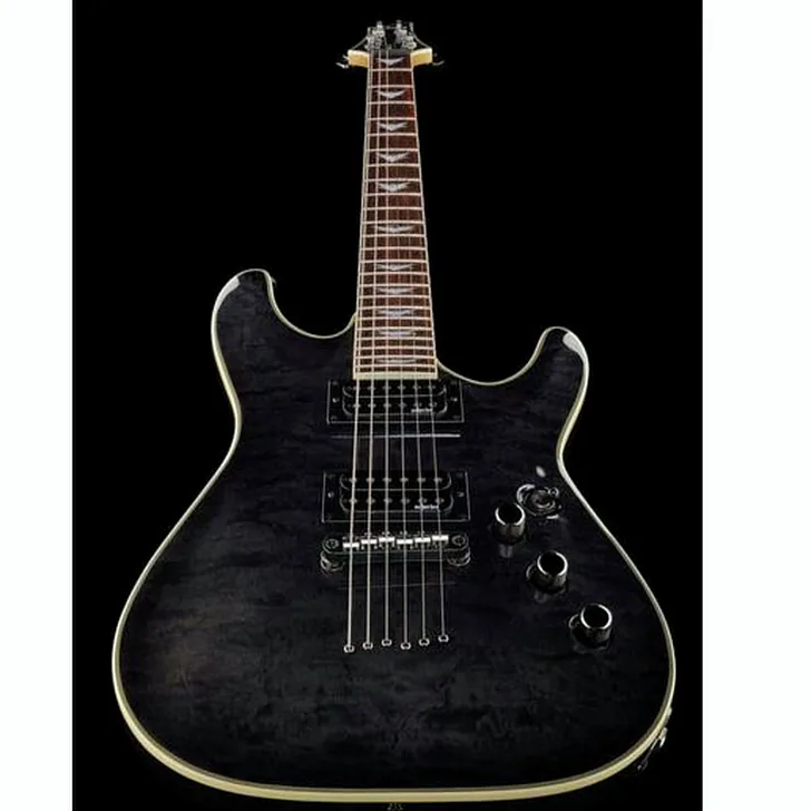 Elektrische gitaar review Schecter Omen Extreme 6 STBLK