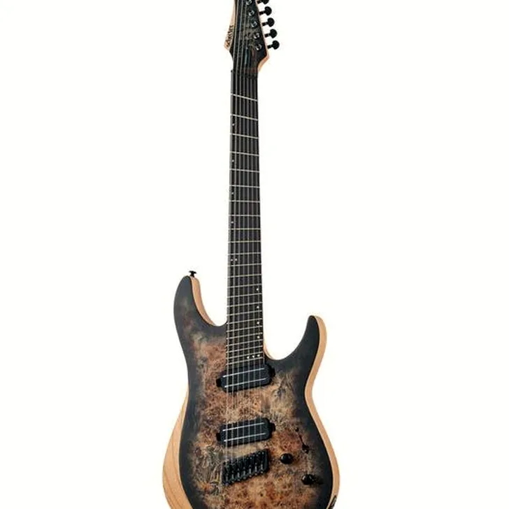 Elektrische gitaar review Schecter Reaper 7 Multiscale SCB