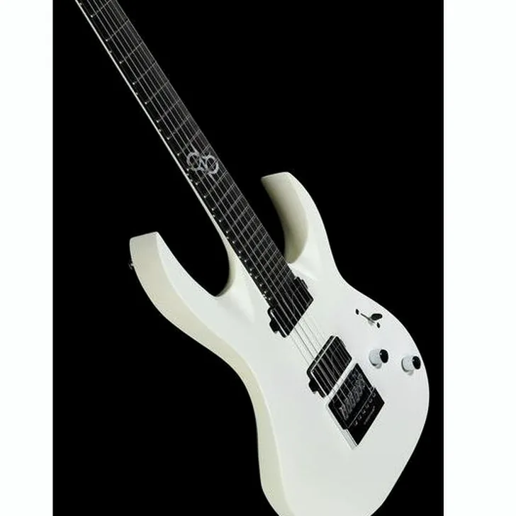 Elektrische gitaar review Solar Guitars A1.6Vinter Pearl White Matte