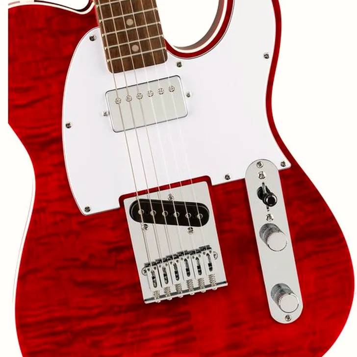 Elektrische gitaar review Squier Affinity Tele SH FMT CRT