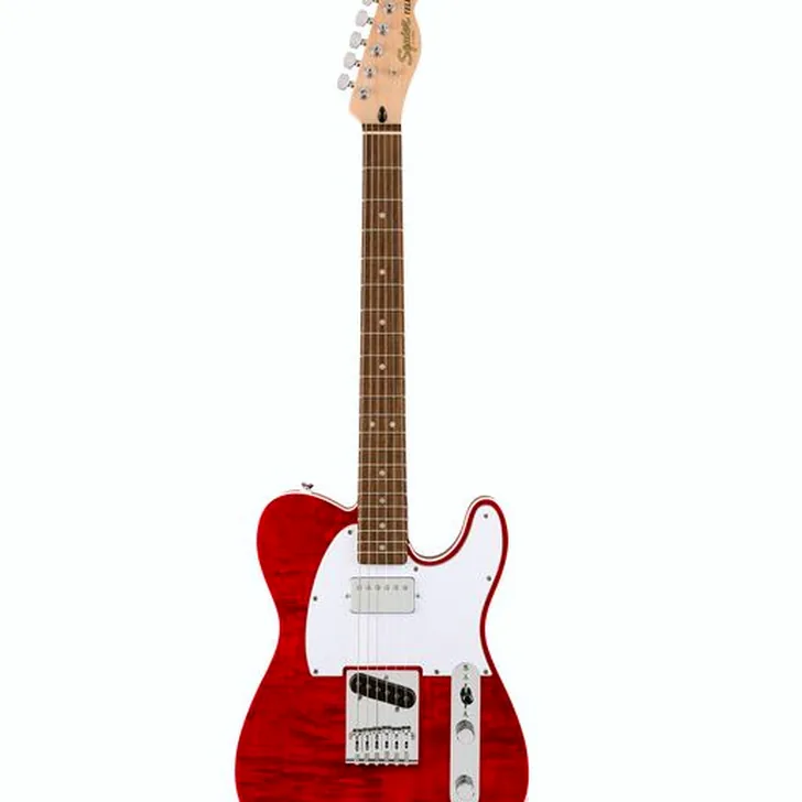 Elektrische gitaar review Squier Affinity Tele SH FMT CRT
