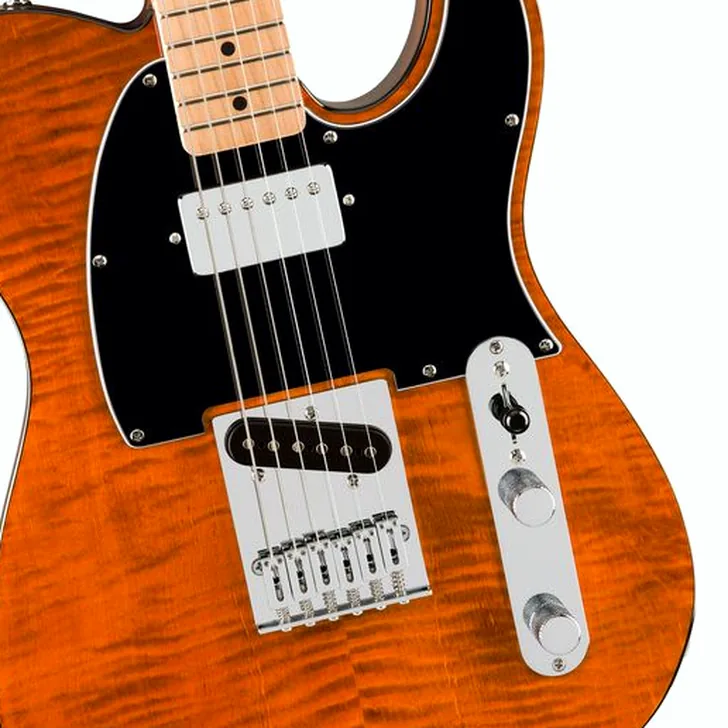 Elektrische gitaar review Squier Affinity Tele SH FMT MOC
