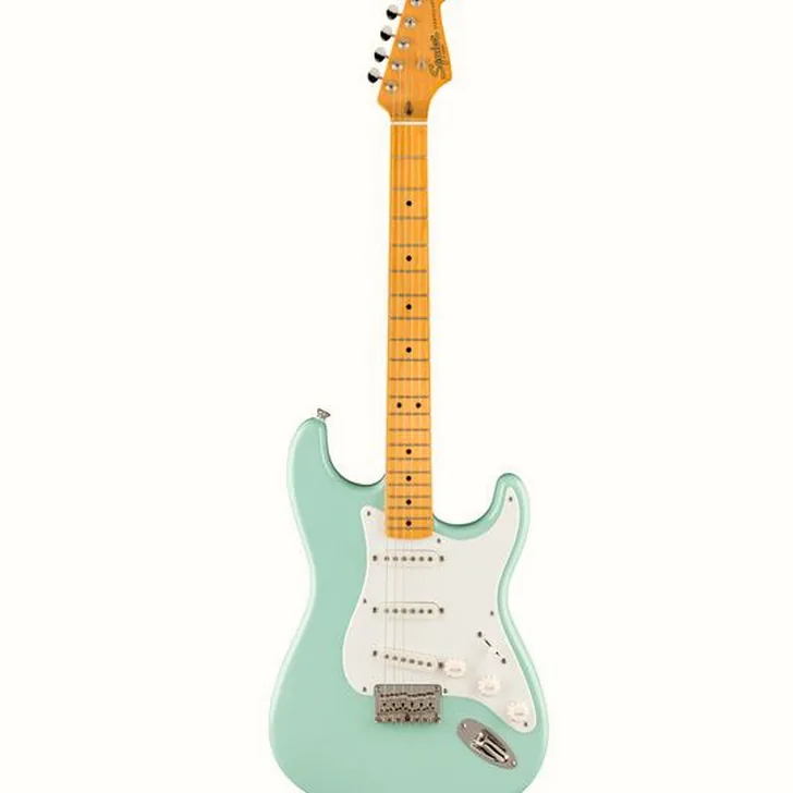 Elektrische gitaar review Squier CV 50s Strat HT MN PPG SFG