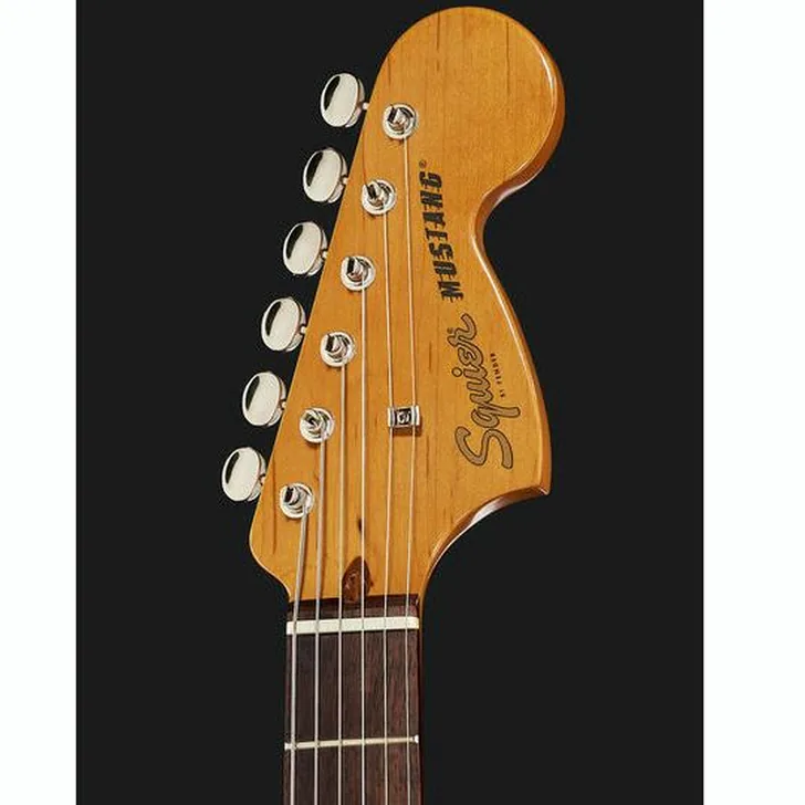 Elektrische gitaar review Squier CV 60s Mustang LRL SNB